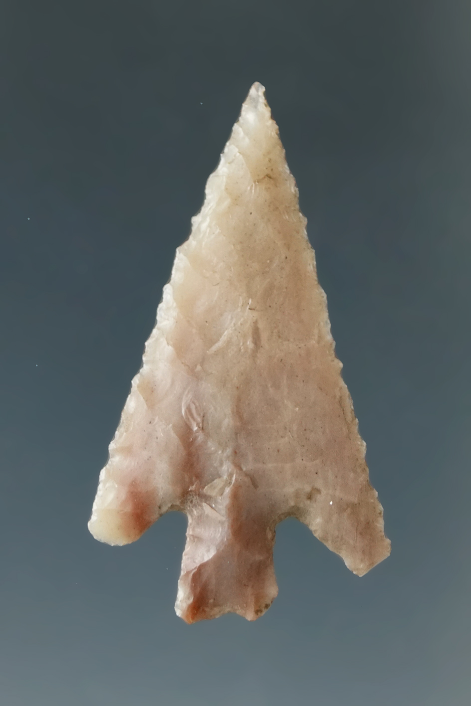 1 1/4" Columbia Plateau Split Stem made from Translucent Grey Agate, Columbia River.