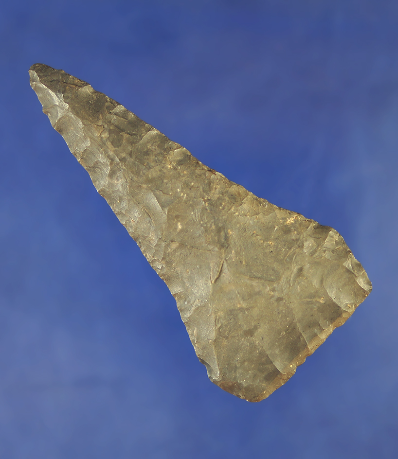 3 1/8" nicely made triangular/pentagonal knife found in Ohio.