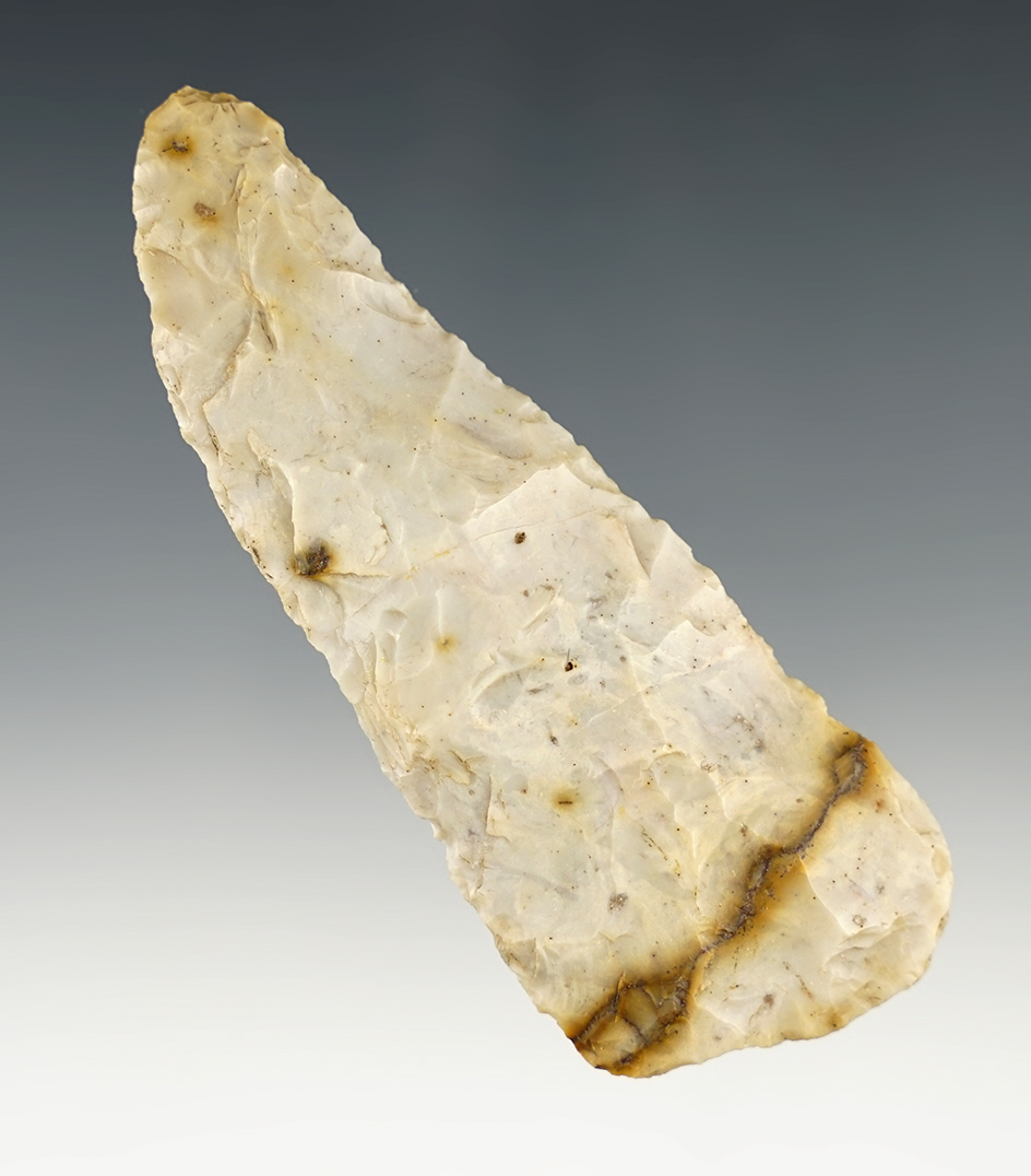 3 11/16" Ohio Knife made from beautiful Flint Ridge flint.