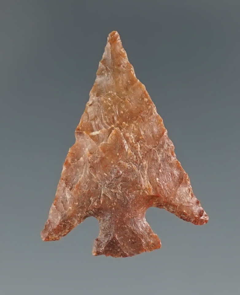 1 1/16" Columbia Plateau found by Norma Berg near the Columbia River.  Bennett COA.