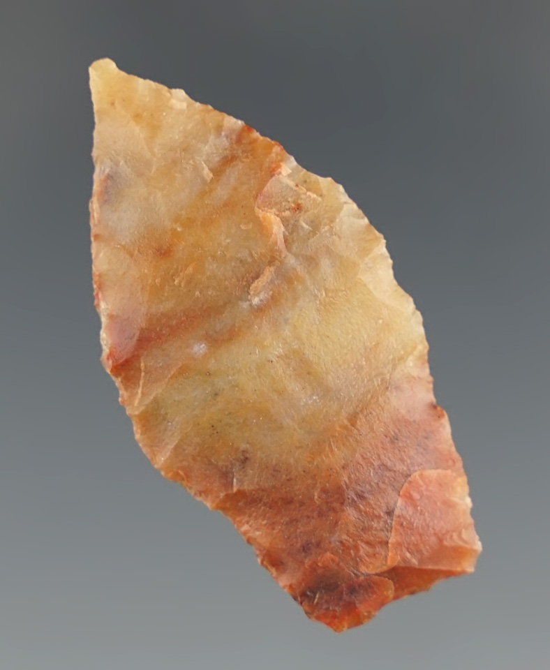 1 9/16" Paleo Spedis made from beautiful material found near the Rogue River, Washington.