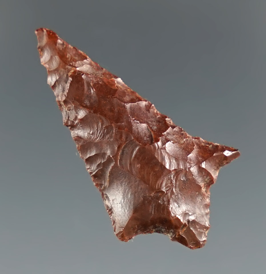 1 3/16" Rabbit Island made from Jasper. Found by Norma Berg of Ellensburg, Washington. COA.