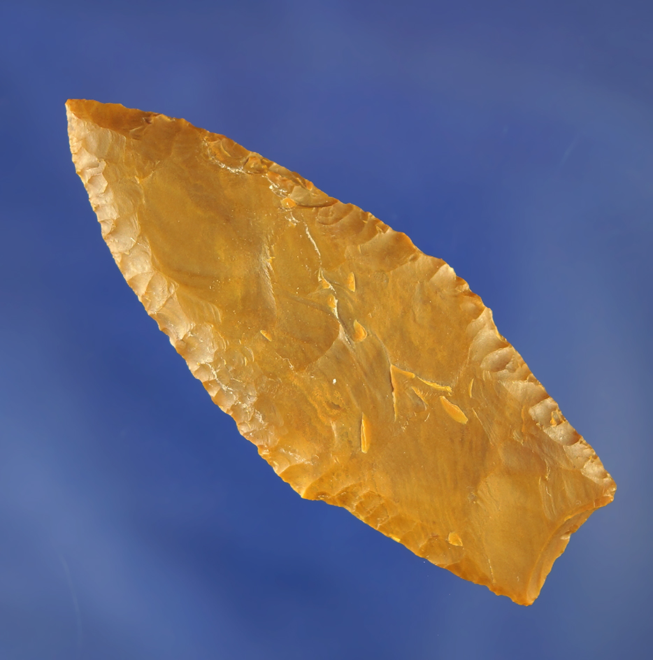 Exceptionally thin and well made 2 11/16" Paleo Cody Complex Windust with 2 COAs.