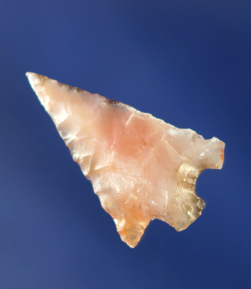 1" Columbia Plateau made from beautiful pink white and clear chalcedony.    Columbia River.