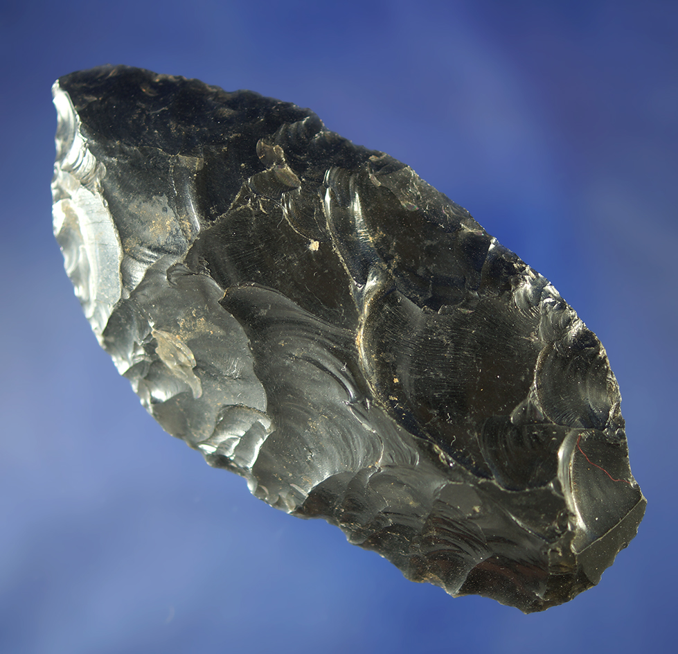 Large 3 3/4" obsidian Blade.    Columbia River.