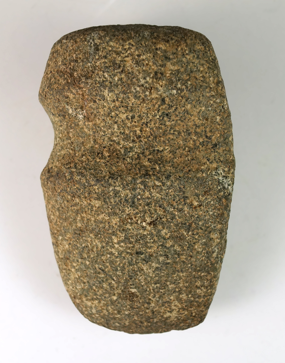 4 1/8" Long 3/4 Grooved Axe found in Fayette Co., Ohio.