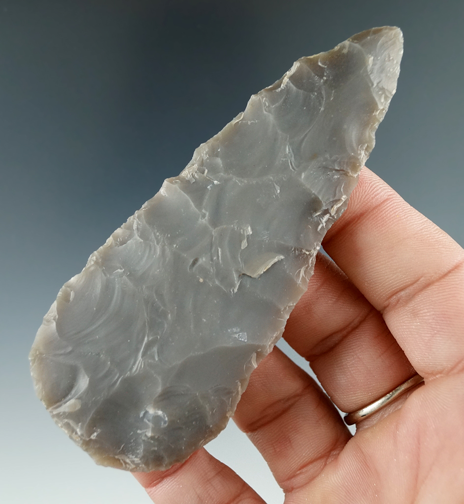 3 3/4" Flint Blade found in Texas.