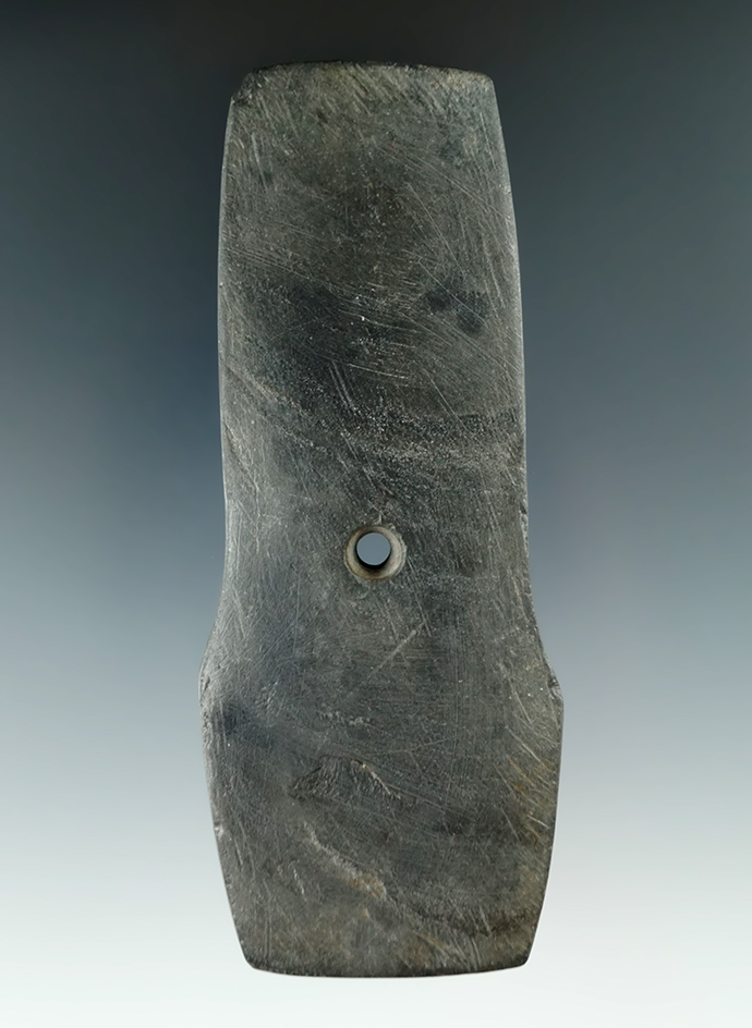 4 3/8" Hopewell Shovel Pendant found in Duchouquet Twp., Auglaize Co., Ohio.