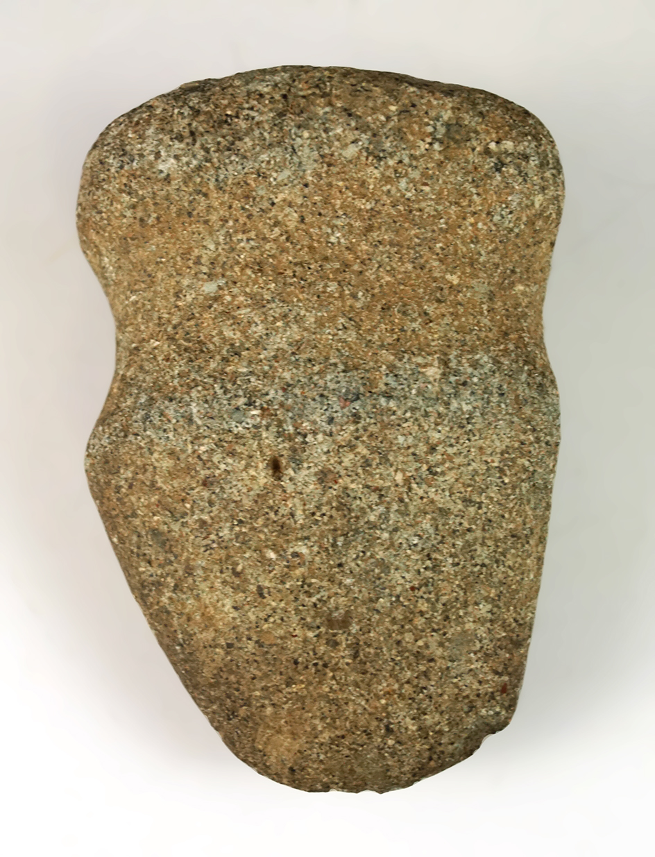 3 1/2" Grooved Axe found in Ohio with a nice top flute.