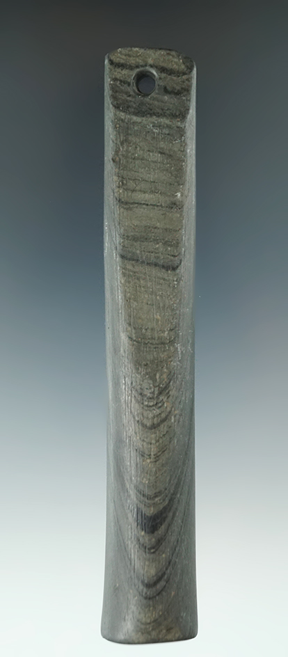 5" Rare Bar Amulet salvaged into a Pendant found in Liberty Township, Wood Co., Ohio.  COA.