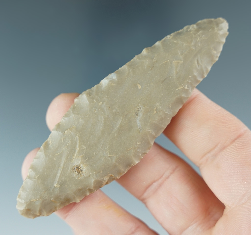 3 3/8" Harahey Knife found in Winnsboro, Texas. Comes with a Rogers COA.