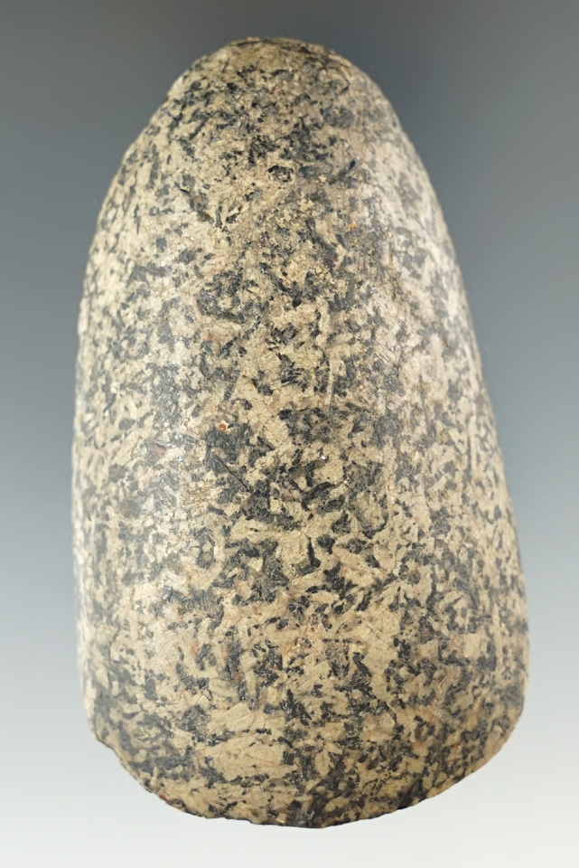 3 1/4" Adena Adze made from superior material. Found in Hamilton Co., Ohio.