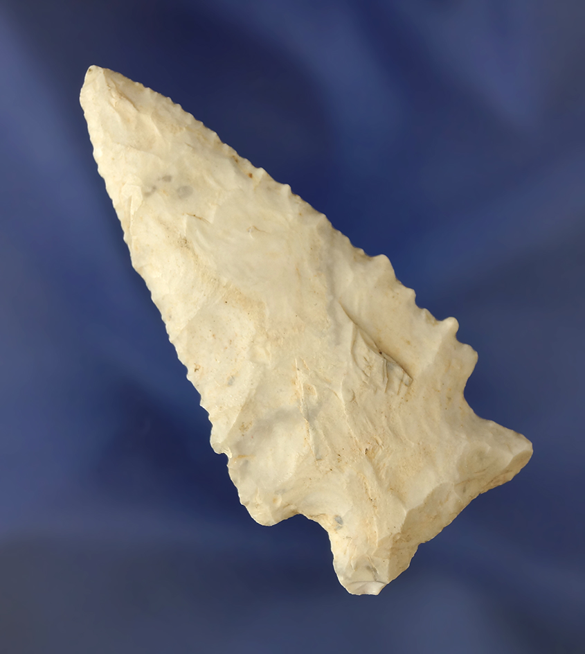 2 3/4" nicely serrated Stemmed Knife found in Missouri.