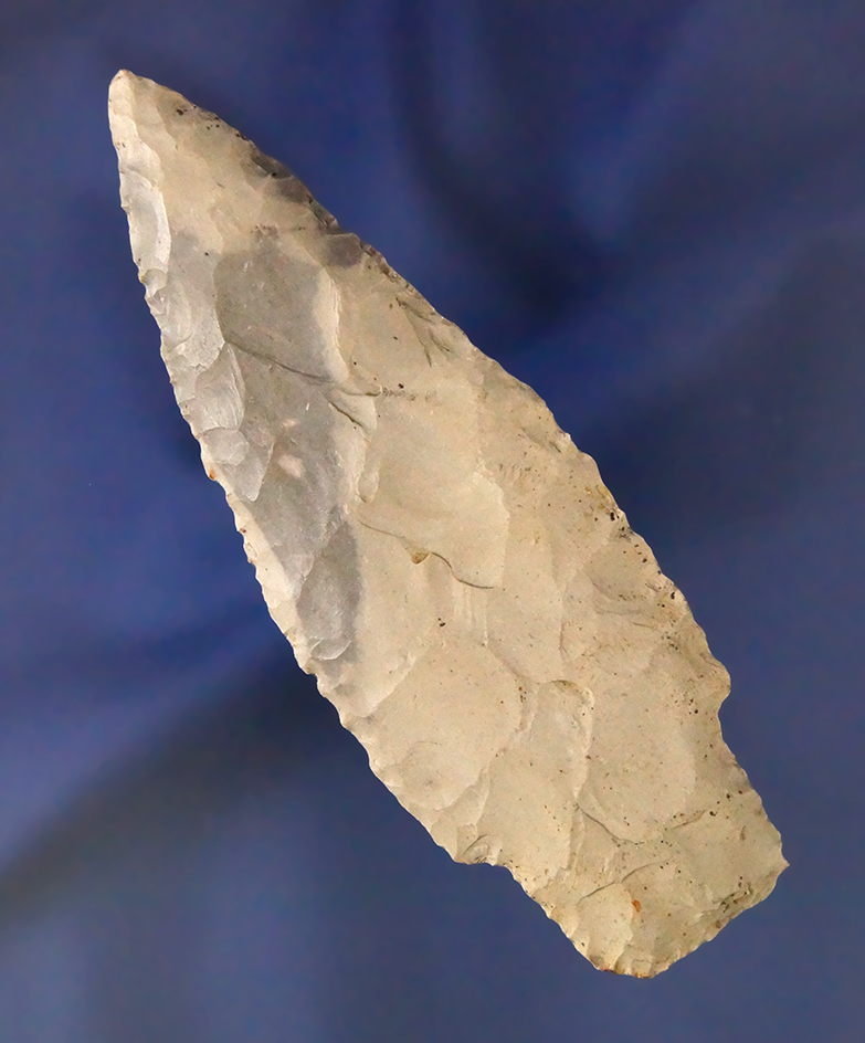 3 9/16" Adena found in Crawford Co.,  Ohio. Bennett COA.