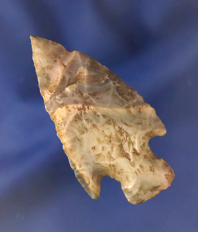 2 3/16" Apple Creek point found in Iron Co.,  Missouri.