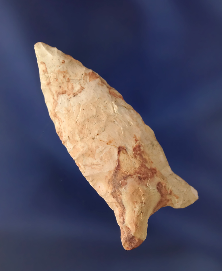 2 1/8" Dalton with nicely ground lower edges found in Missouri.