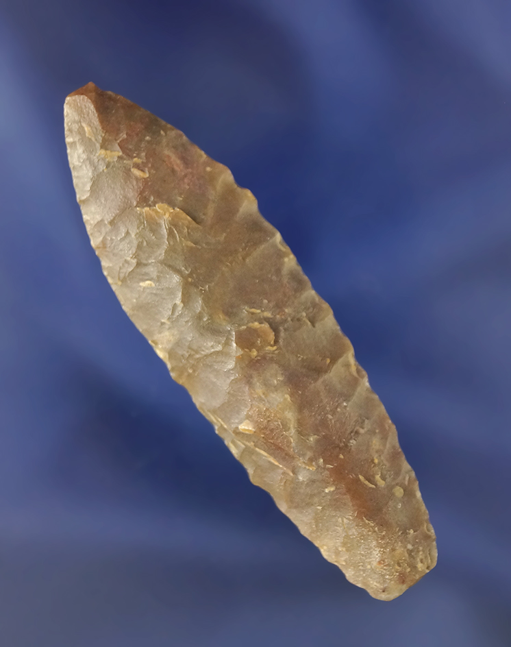 2 9/16" leaf shaped point found in the Midwest.