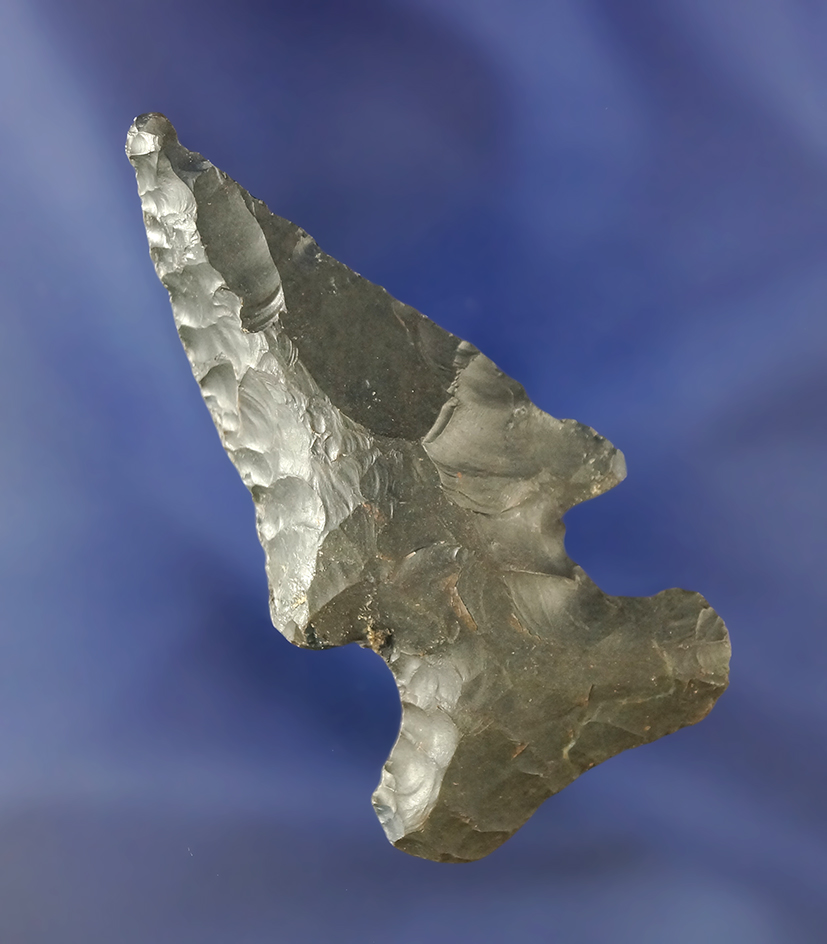 2 3/8" nicely styled Archaic Bevel found in Ohio.