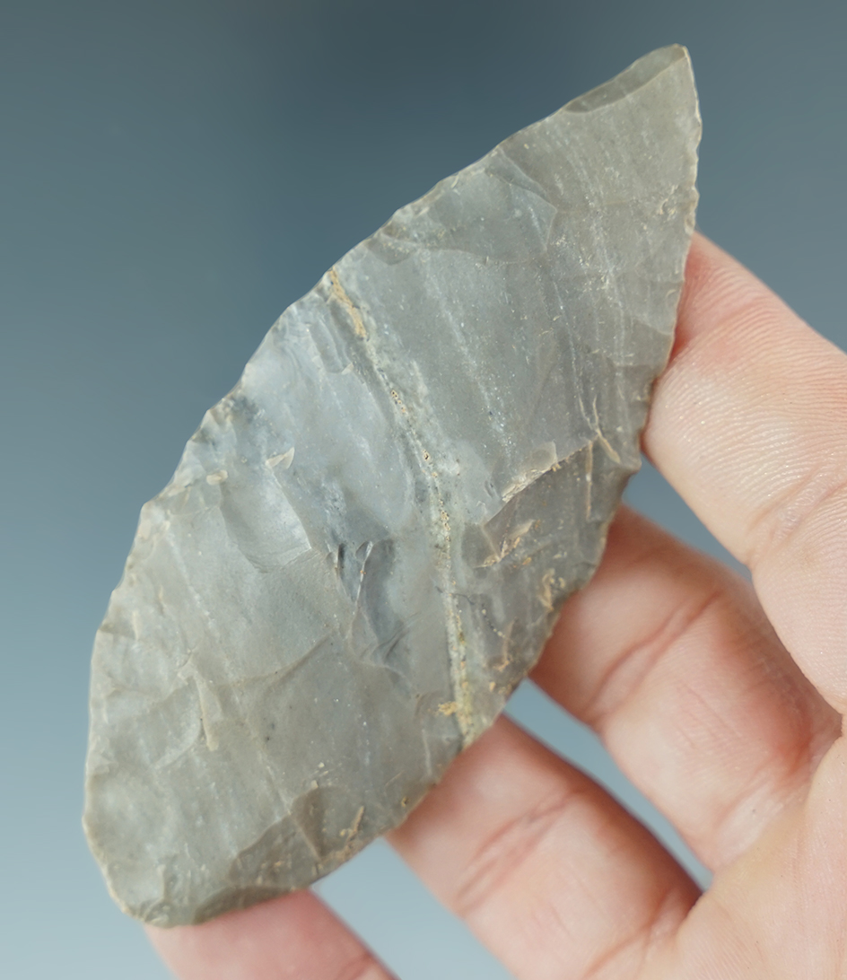 3 1/2"  Cache Blade from the Lyons Cache - Greene Co., Indiana.