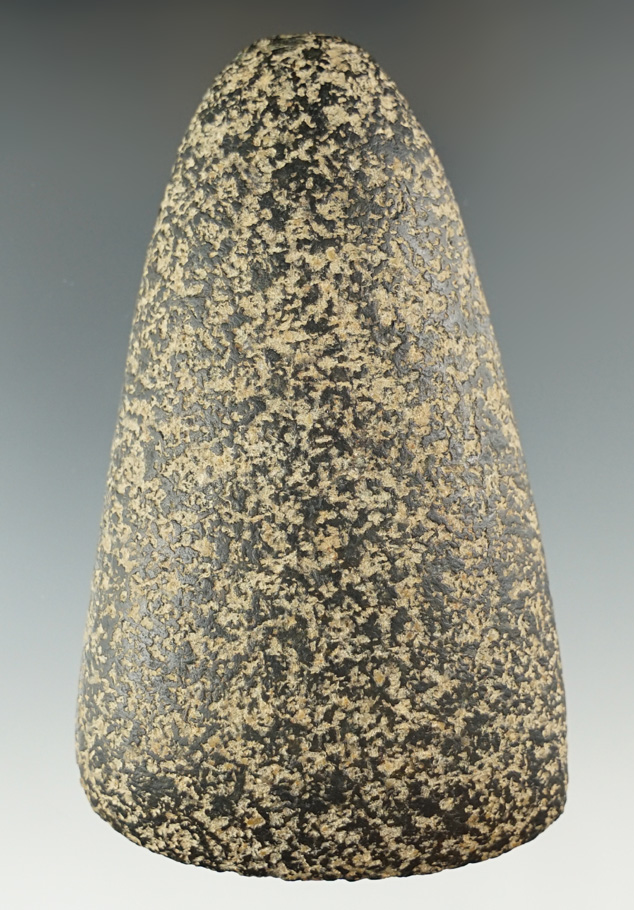 4 3/8" Hardstone Adze that is incredibly well made found in Ohio. Ex. Terry Elleman, Bartok.