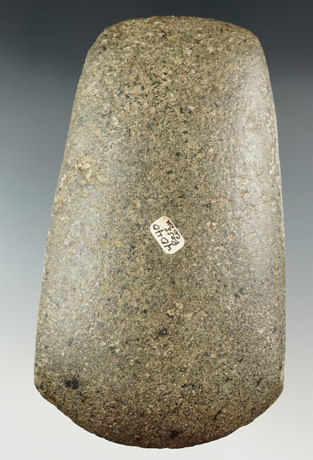 6 1/4" Hopewell Celt found north of Bainbridge, Ohio. Ex. Meuser, Wagoner, Macik.