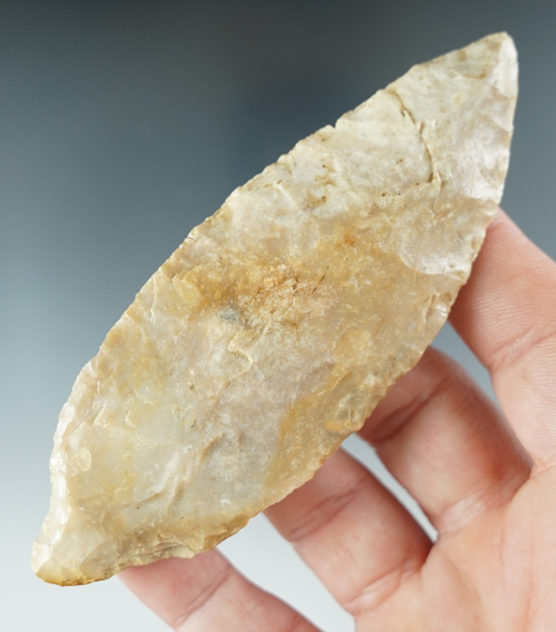 4 1/8" Ovoid Knife made from Boyles Chert. Found in Kentucky.