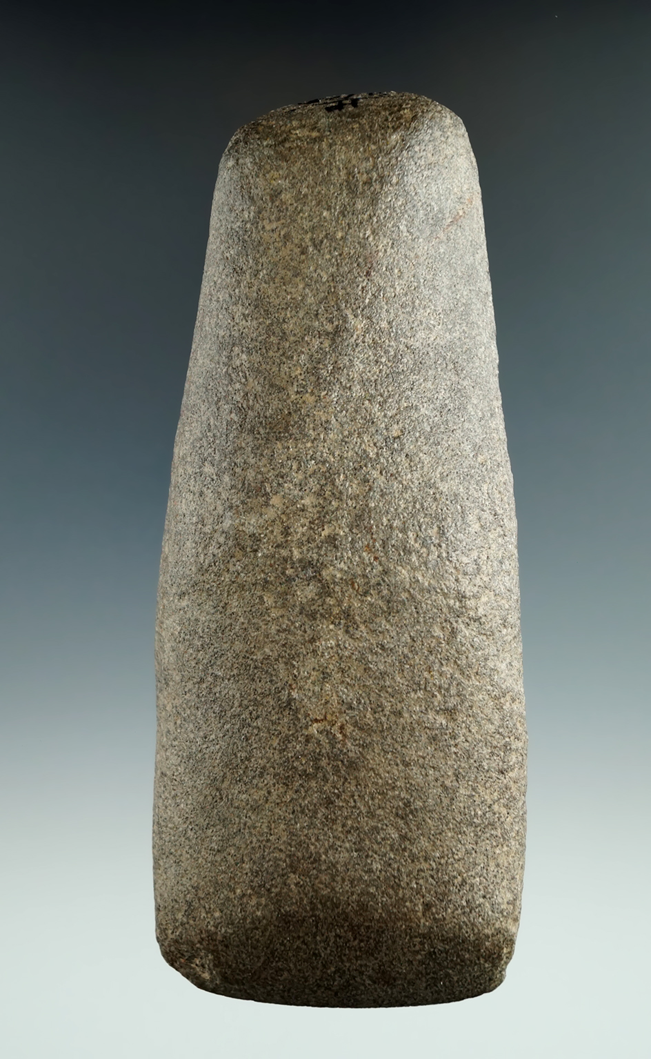 5" Celt with nice polish on the bit area found in Ohio.