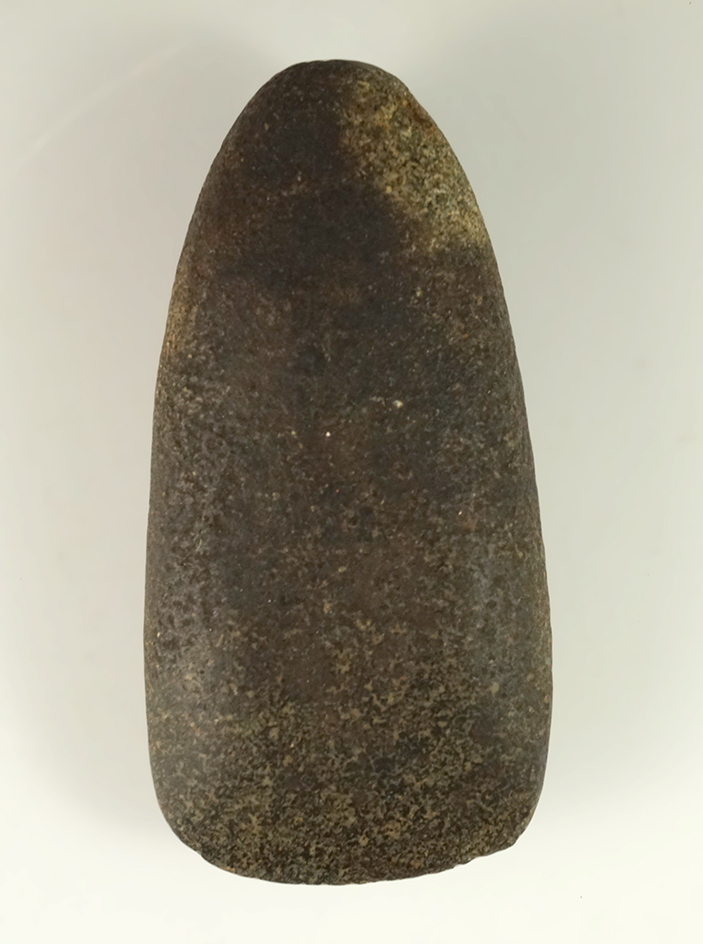5" Well defined Hardstone Celt found in Fairfield Co., Ohio.