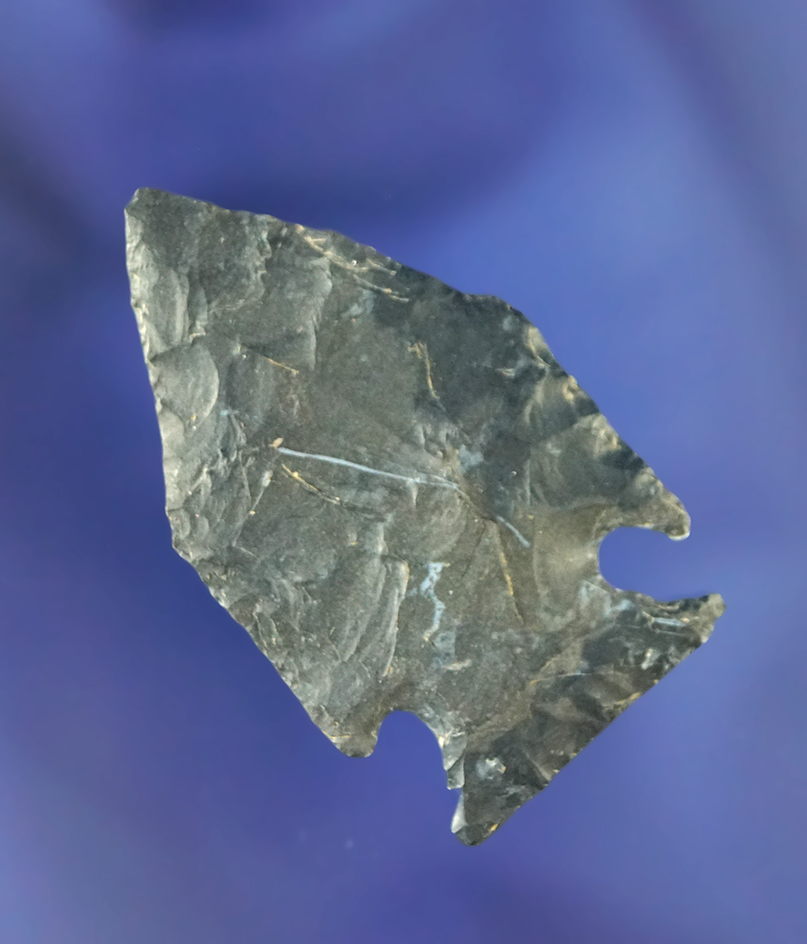 Classic style 1 7/8" Coshocton Jack's Reef Pentagonal Intrusive Mound  - Licking  Co., Ohio.