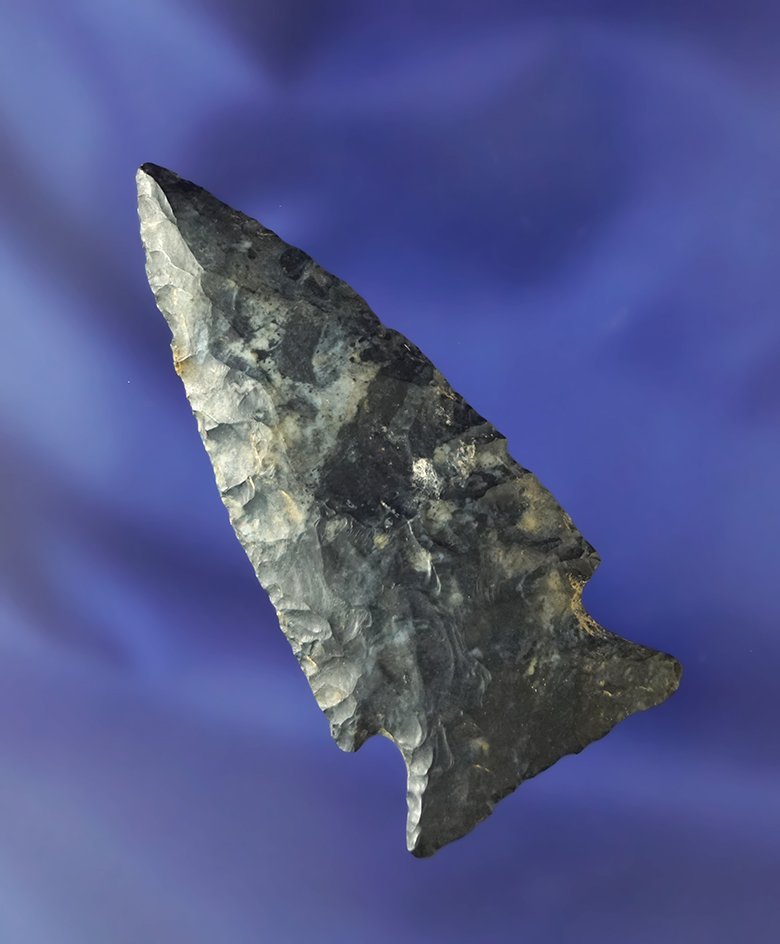 2 1/4" Intrusive Mound - Crawford Co., Ohio made from Coshocton Flint. Bennett COA.