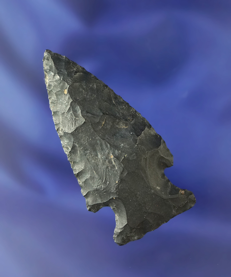 2 3/8" Hopewell found in Ohio. Ex. Joseph Verba, Jon Dickinson.