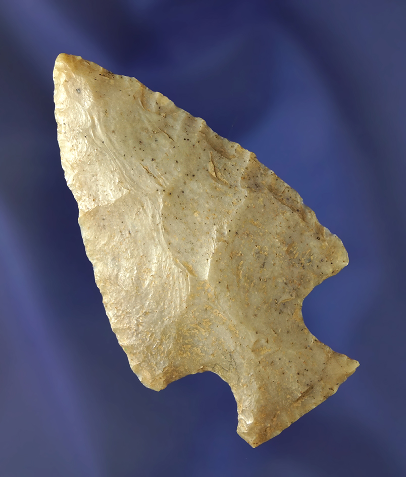 3" Hopewell found in Clermont Co., Ohio made from nice quality material.