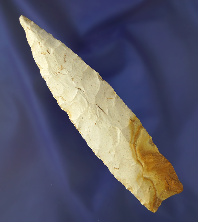 Nice size on this 5" Multi Colored Sedalia made of Burlington Chert found in Illinois/Missouri.