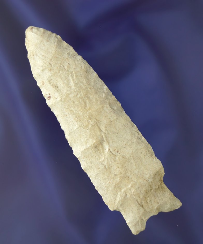 4" Holland - nice quality Burlington Flint found in Audrain Co., Missouri. Jackson COA.