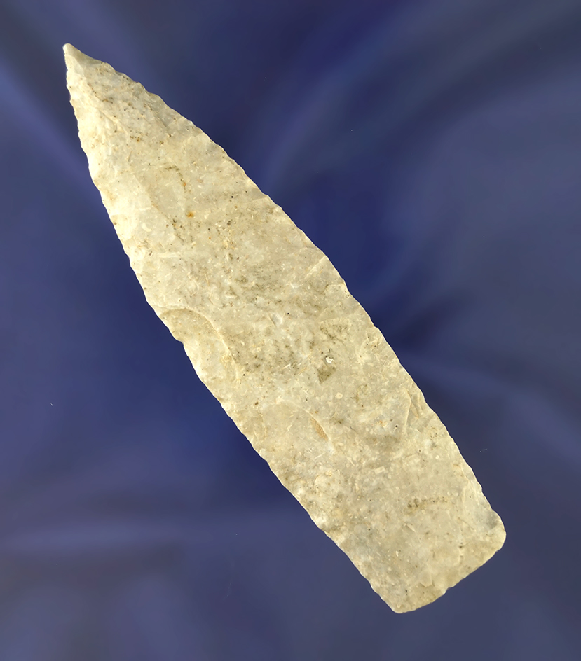 4 1/16" Agate Basin found in Pike County Missouri. Comes with a Rogers COA.