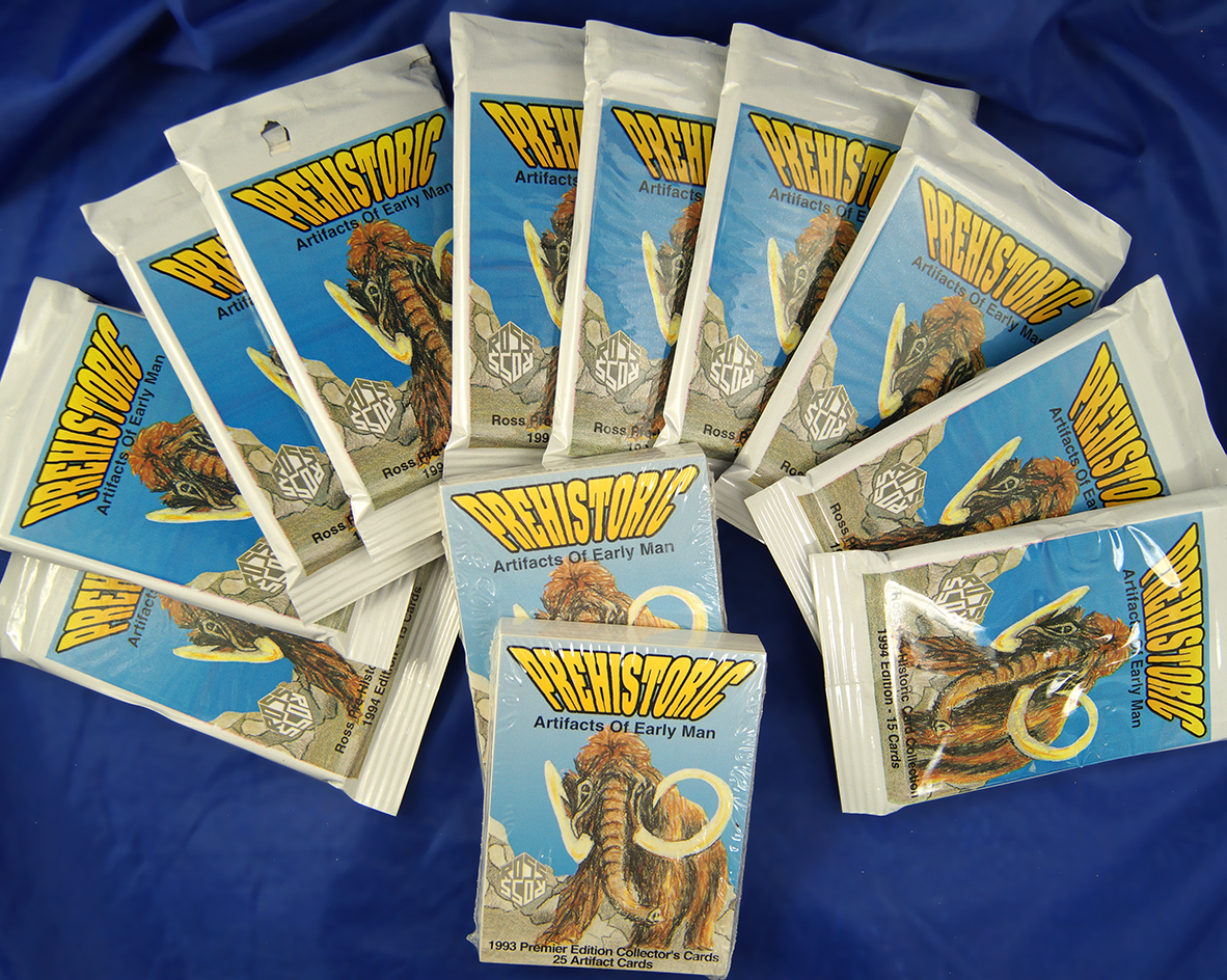 Ross collector cards, 2 unopened sets of 1993 Premier Ed., 1 complete set of 1994 Ed.