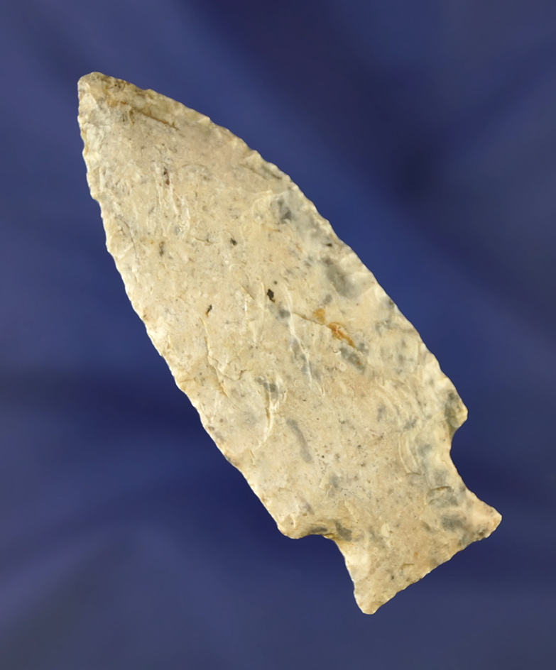 Well flaked and nicely patinated 3" long Etley found in Missouri made from attractive material.