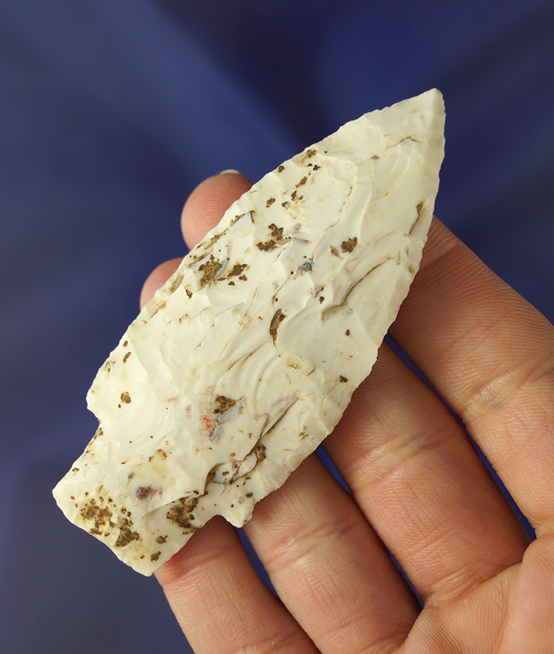 3 5/16" Kramer Knife made from Burlington chert found in Missouri.