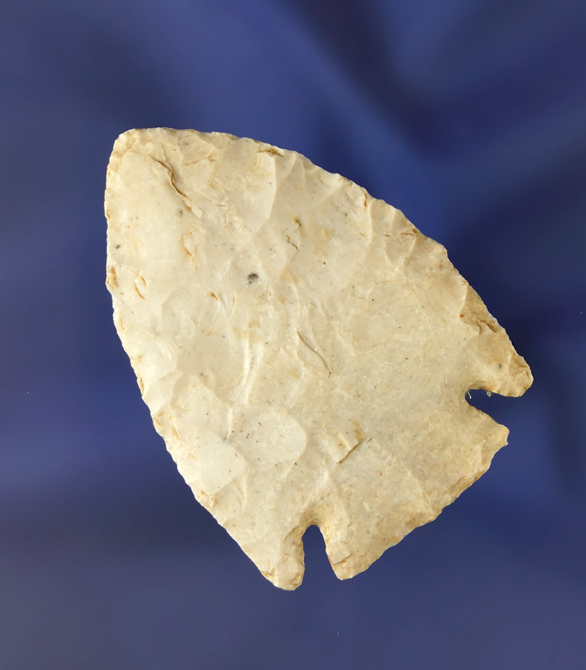 Excellent flaking on this 2 1/16" Micro-Notch found in Missouri.