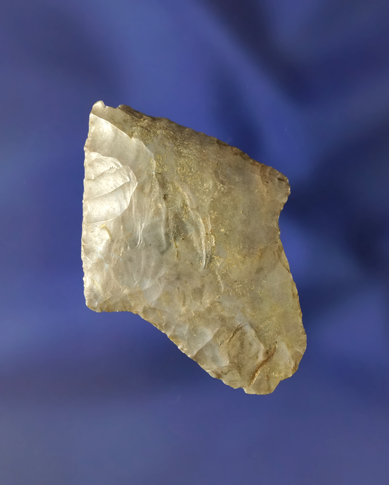 1 7/8" thin and well flaked Adena found in Ohio.