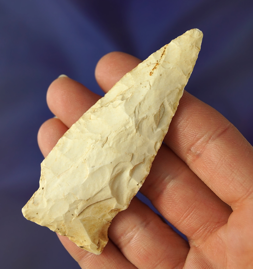 3 1/8" Rice Side Notch found in Pettis Co.,  Missouri.