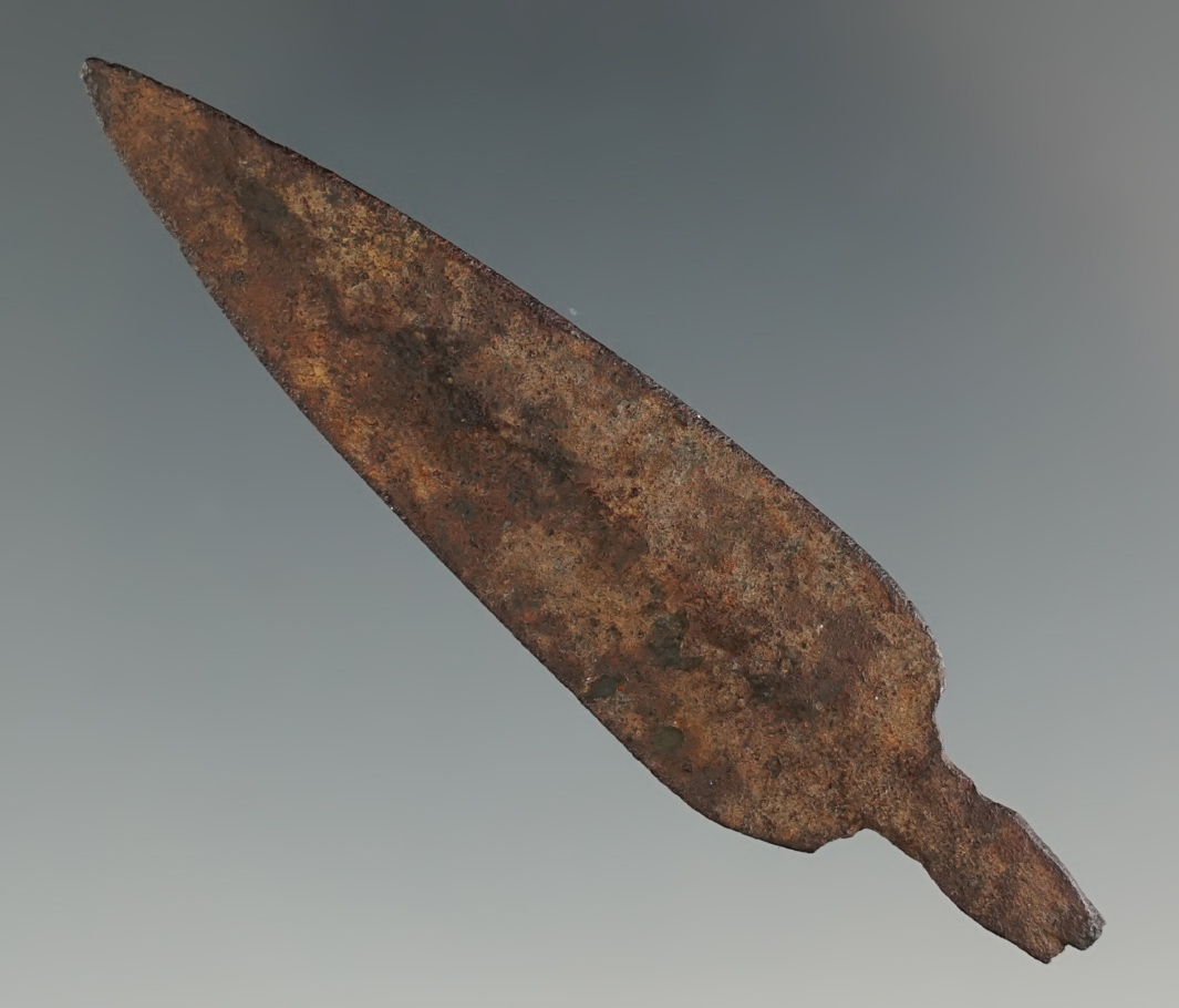 2 3/4" Iron Trade Point found in New Mexico, circa 1800's. Comes with a Bennett COA.