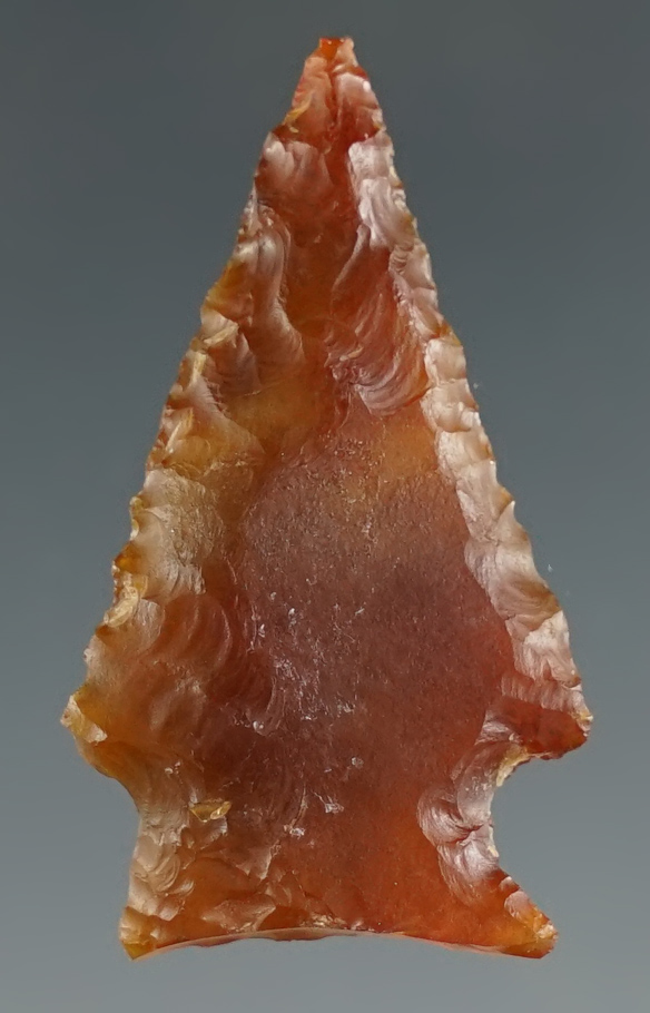 1 3/8" Snake River found near the Columbia River, Washington. Bennett COA and COO.