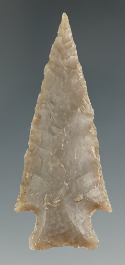 2 1/4" well styled Cornernotch found in Texas.