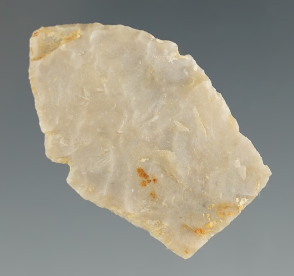 1 3/8" Hell Gap found by Richard Keith in Laredo, Texas. Comes with a Rogers COA.