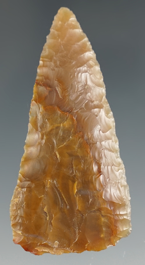 2 5/16" Plateau Pentagonal Knife made from beautiful agate found near the Columbia River.