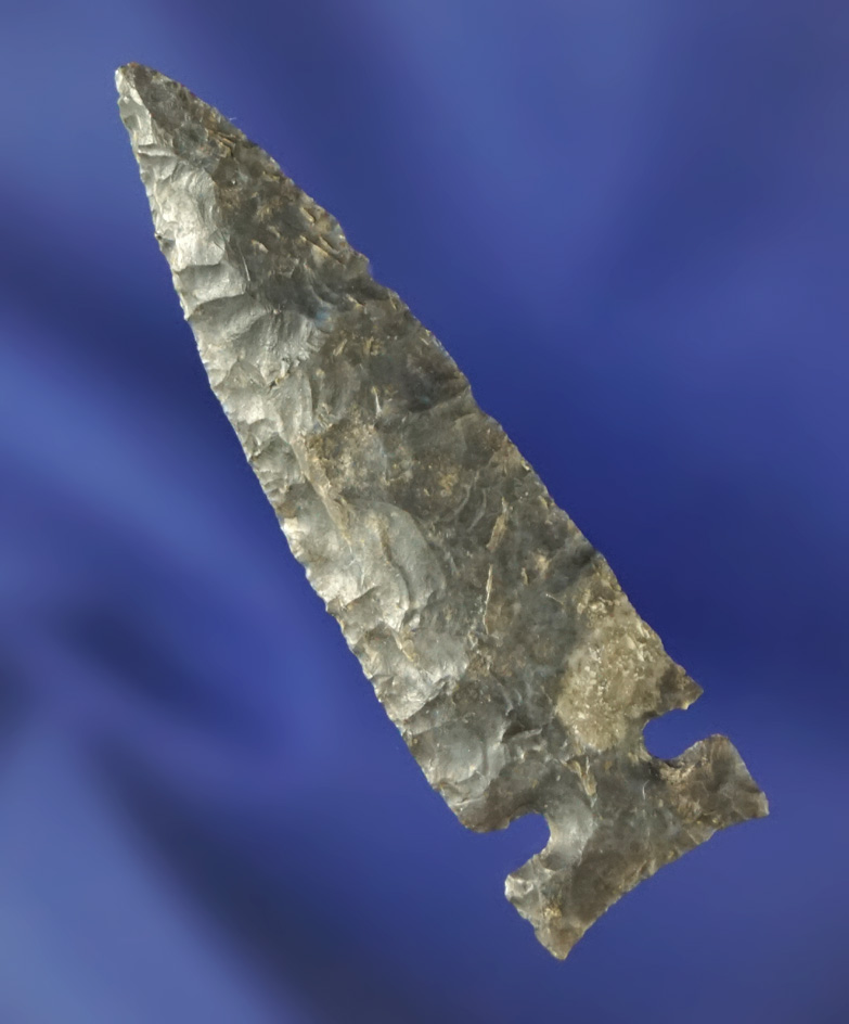 Exceptional! 1 13/16" Sidenotch with perfect flaking and excellent style - Priest Rapids, Oregon.