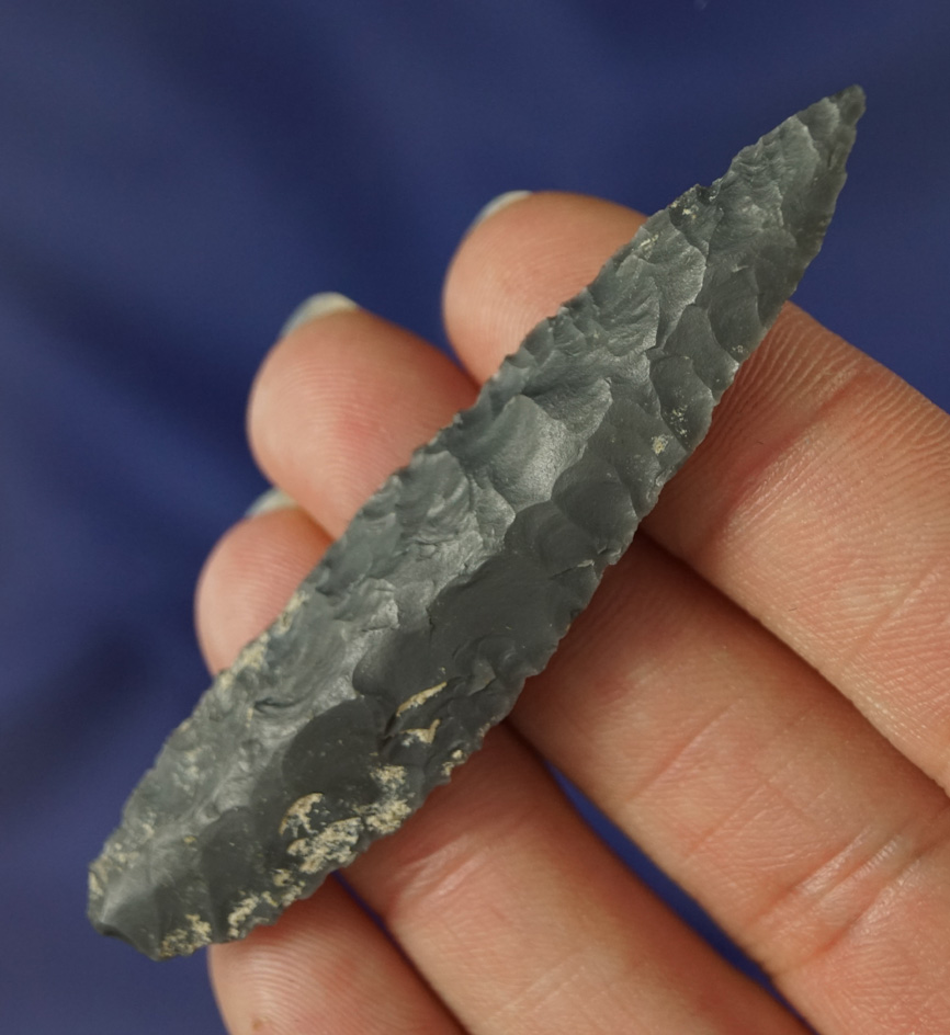 Thin and well flaked 2 13/16" Cascade Knife found in Oregon.