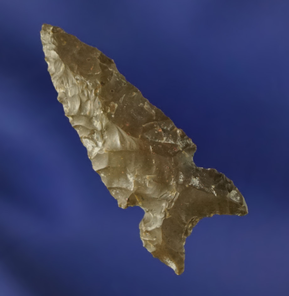 1 1/8" nicely styled Sidenotch Point found near the Columbia River.