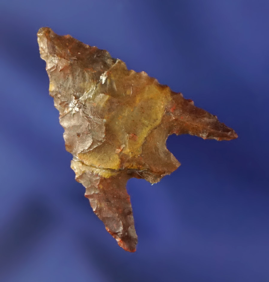 1 1/16" Gunther that is broken and glued but still a nice example made from beautiful Jasper.